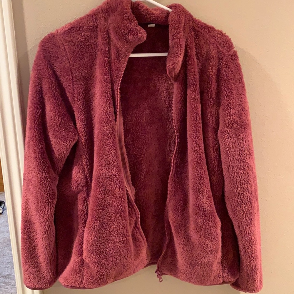 Fuzzy jacket!